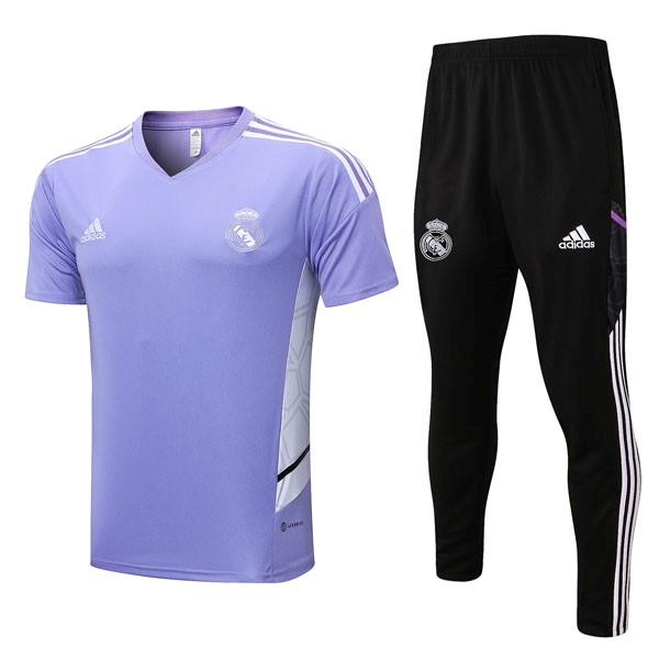 Entrenamiento Real Madrid Conjunto Completo 2022-23 Purpura